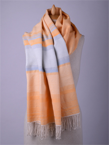 ILLANGO FASHION, HANDWOVEN SCARVES, cotton scarf with pattern